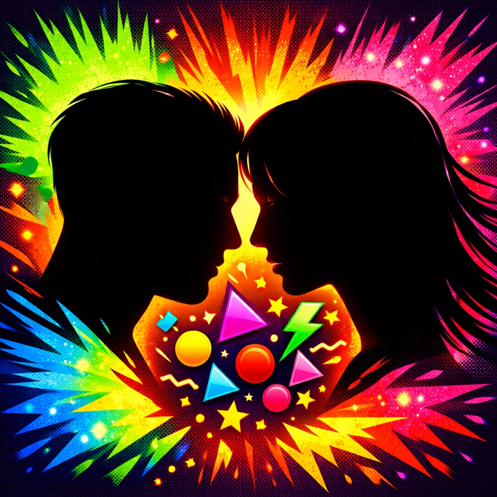 Two people connecting face-to-face representing open communication in modern relationships