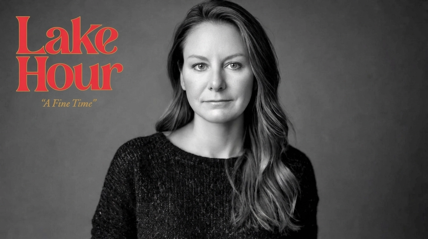 Lake Hour hero banner: Michelle Ivey headshot with Lake Hour logo overlay