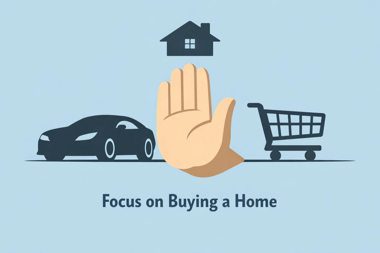 Cómo mejorar mi crédito evitando nuevas deudas y gastos antes de comprar casa.