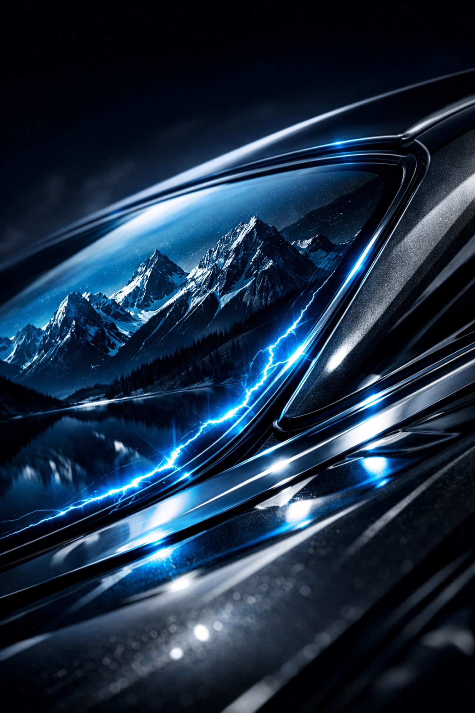 Does Insurance Cover Your Windshield Replacement? Alberta Claims Explained Pristine car windshield reflecting mountains, showcasing quality glass replacement in Alberta.