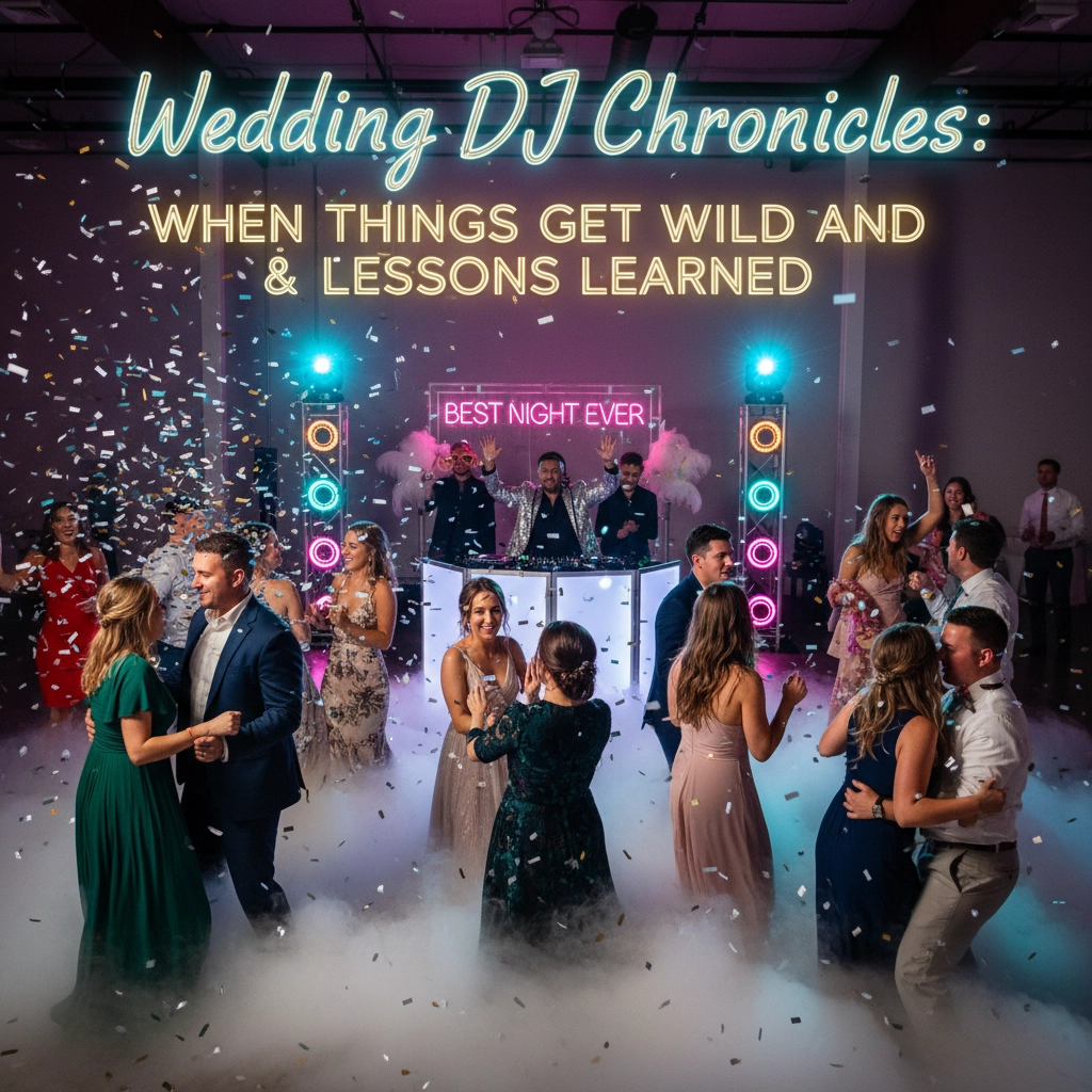 Wedding DJ Chronicles: When Things Get Wild and Lessons Learned
