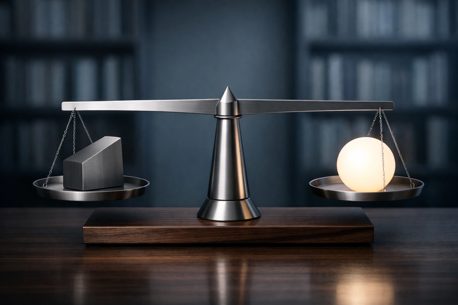 Modern scales balancing business purchase price and tax proceeds for an Alabama company sale