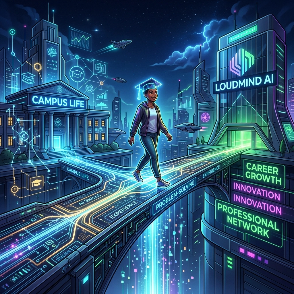 [HERO] The Graduate’s Guide to Bridging the Campus-to-Career Gap at LoudMindAI