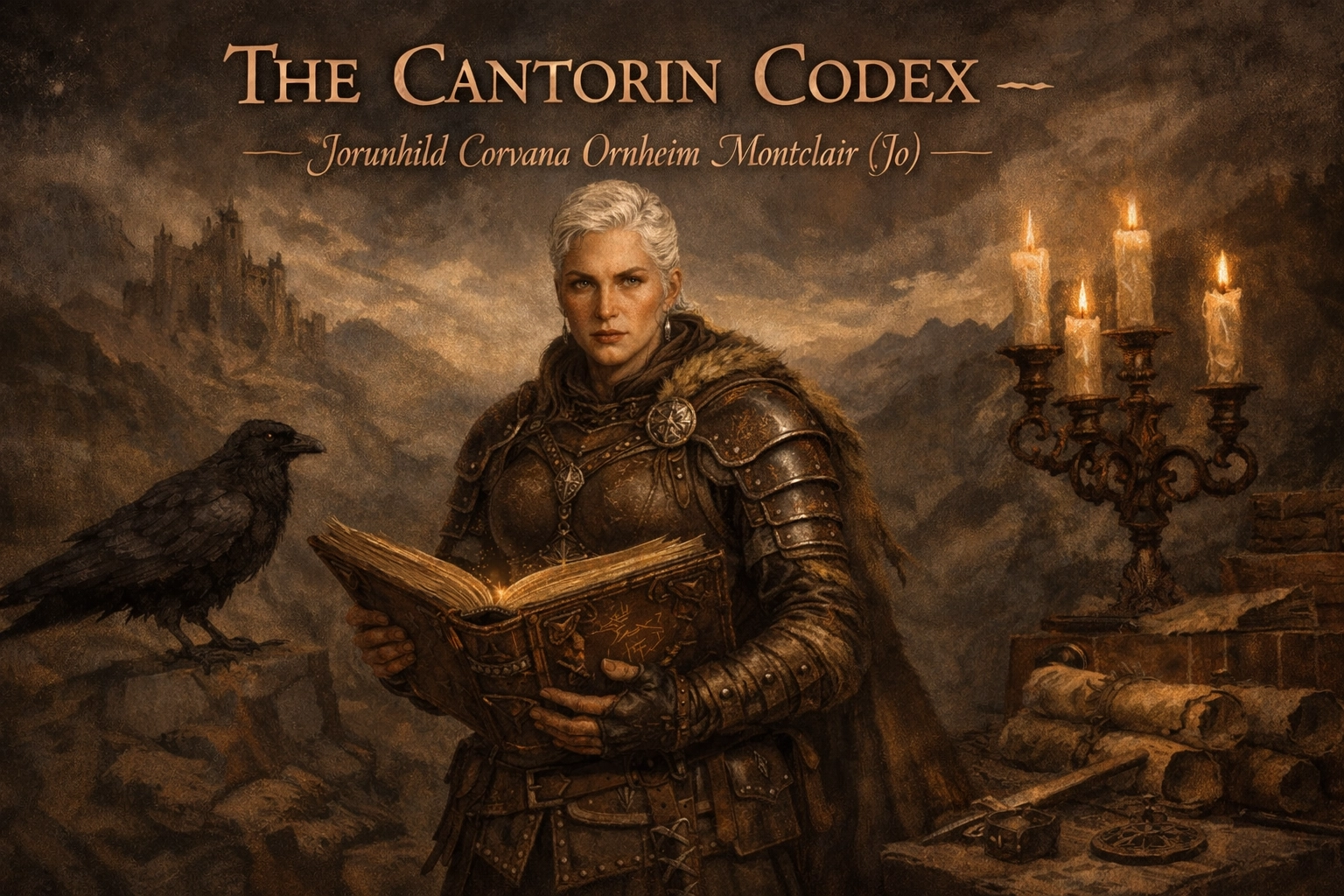[HERO] THE CANTORIN CODEX : Jorunhild Corvana Ornheim Montclair (Jo)