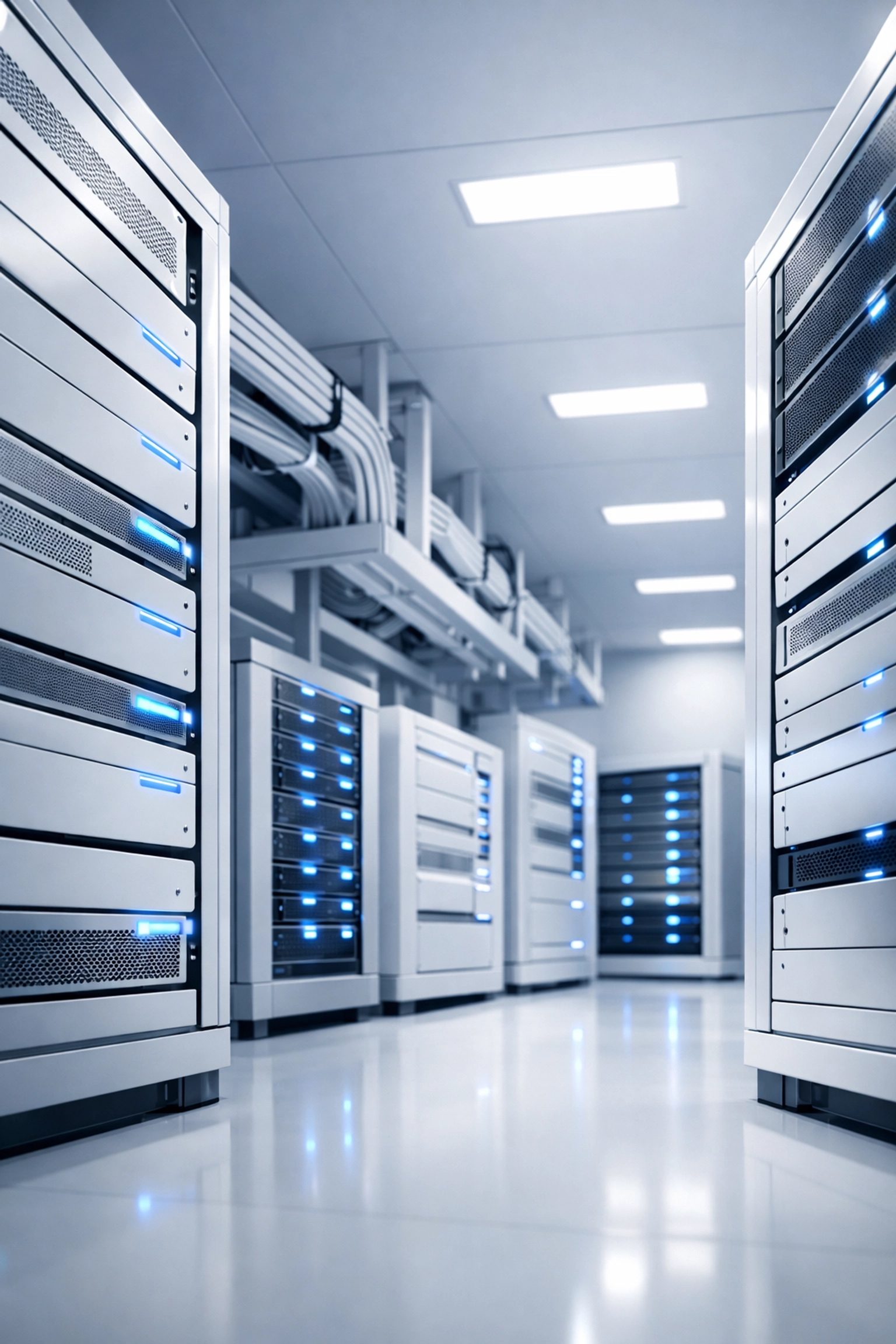 Modern server infrastructure supporting tax service bureau processing systems