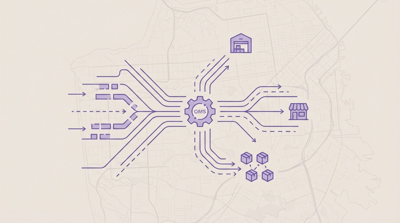 Omni-channel routing visualization