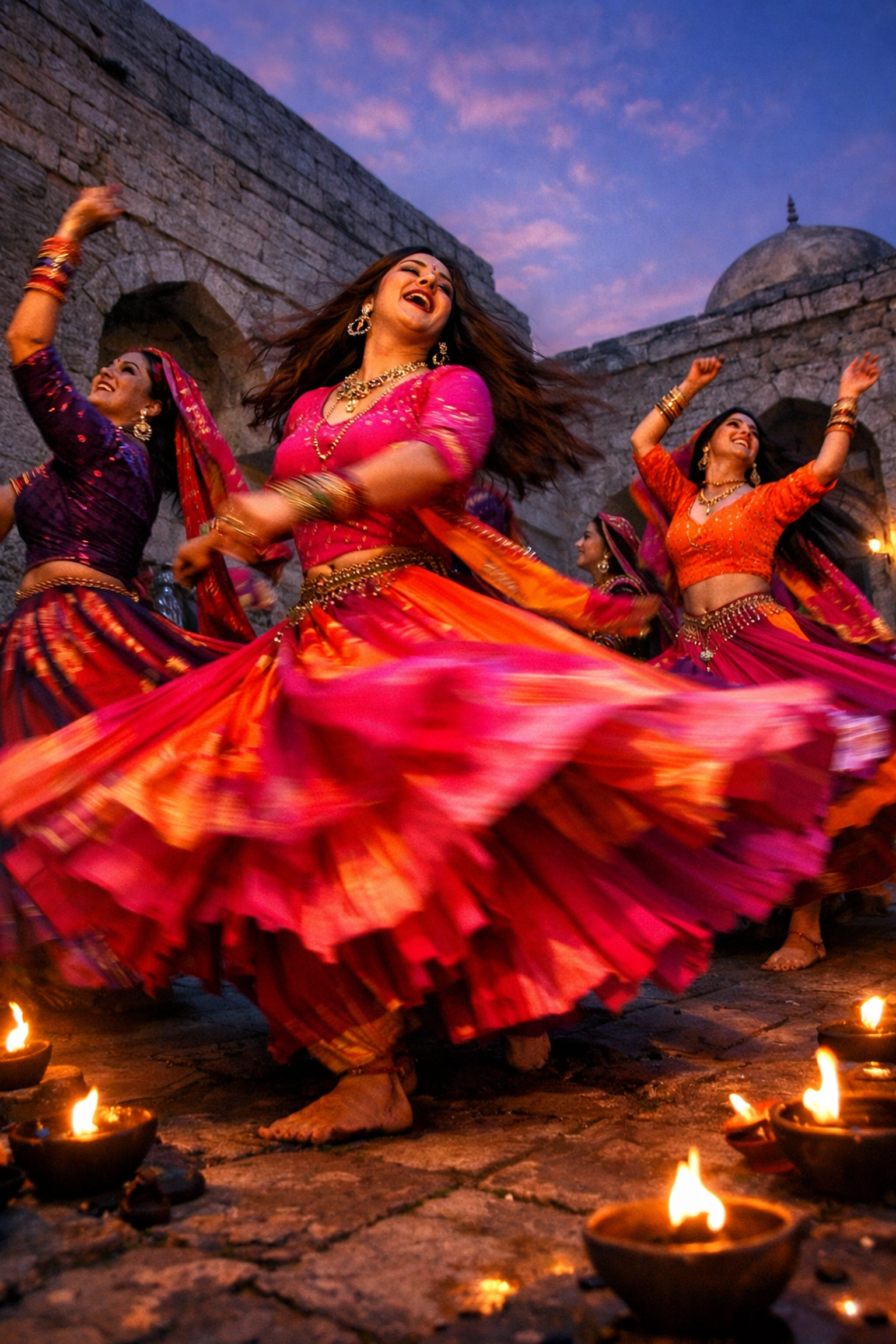 Khwaja Sira individuals performing traditional dance at a shrine, showcasing queer resilience in Pakistan.