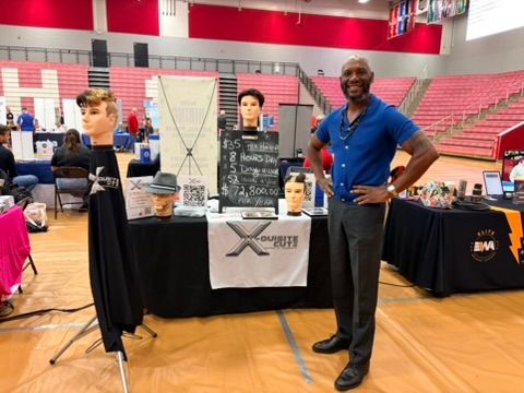 Fairfield Career Fair - Booth Wide Shot