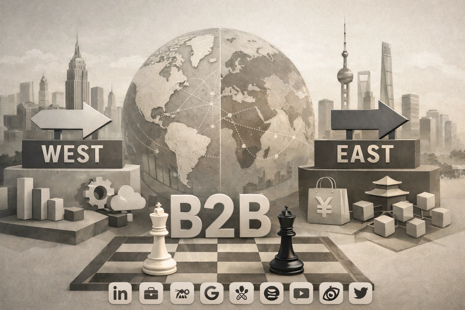 [HERO] West vs. East: A Strategic Guide to B2B Platforms and Their Chinese Equivalents