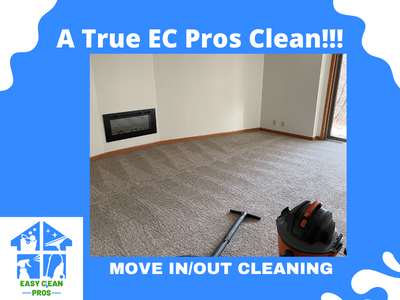 Detailed carpet cleaning for move-out
