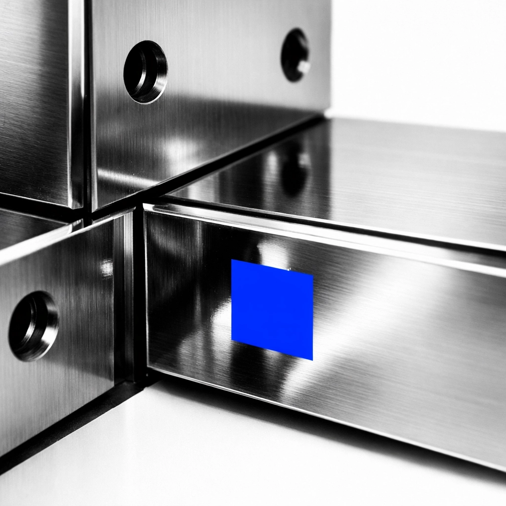 Precision polished steel injection molding tool plates for high-volume manufacturing.