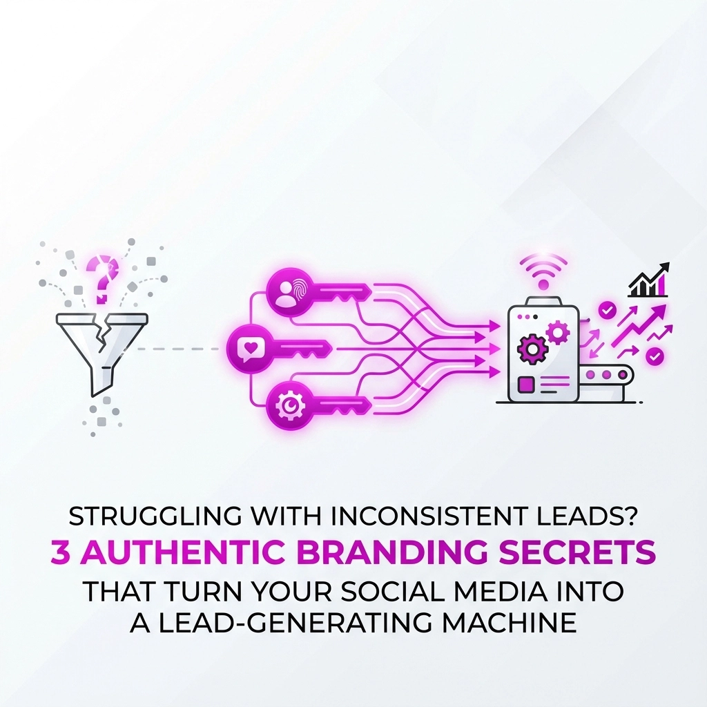 Struggling With Inconsistent Leads? 3 Authentic Branding Secrets That Turn Your Social Media Into a Lead-Generating Machine
