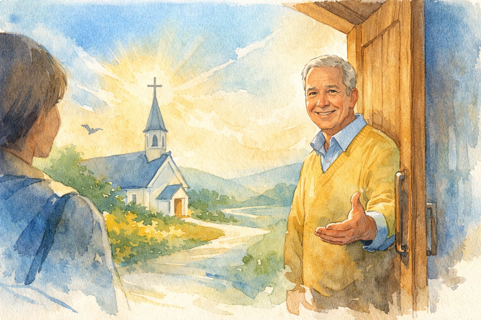 [HERO] Locked Doors, Open Hearts: The Greeter