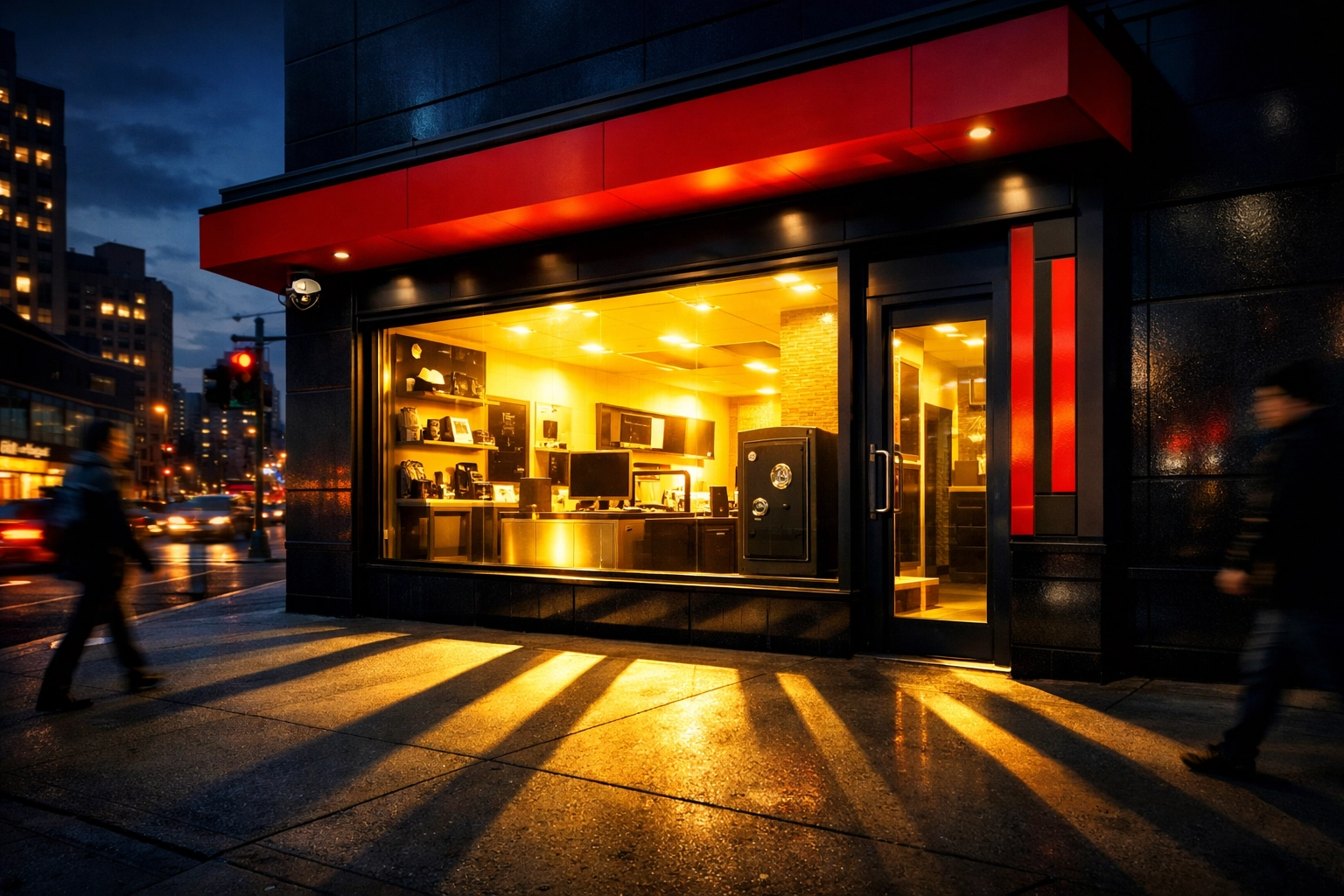 The Key Boss Locksmith storefront on West 86th providing expert car key fob services.