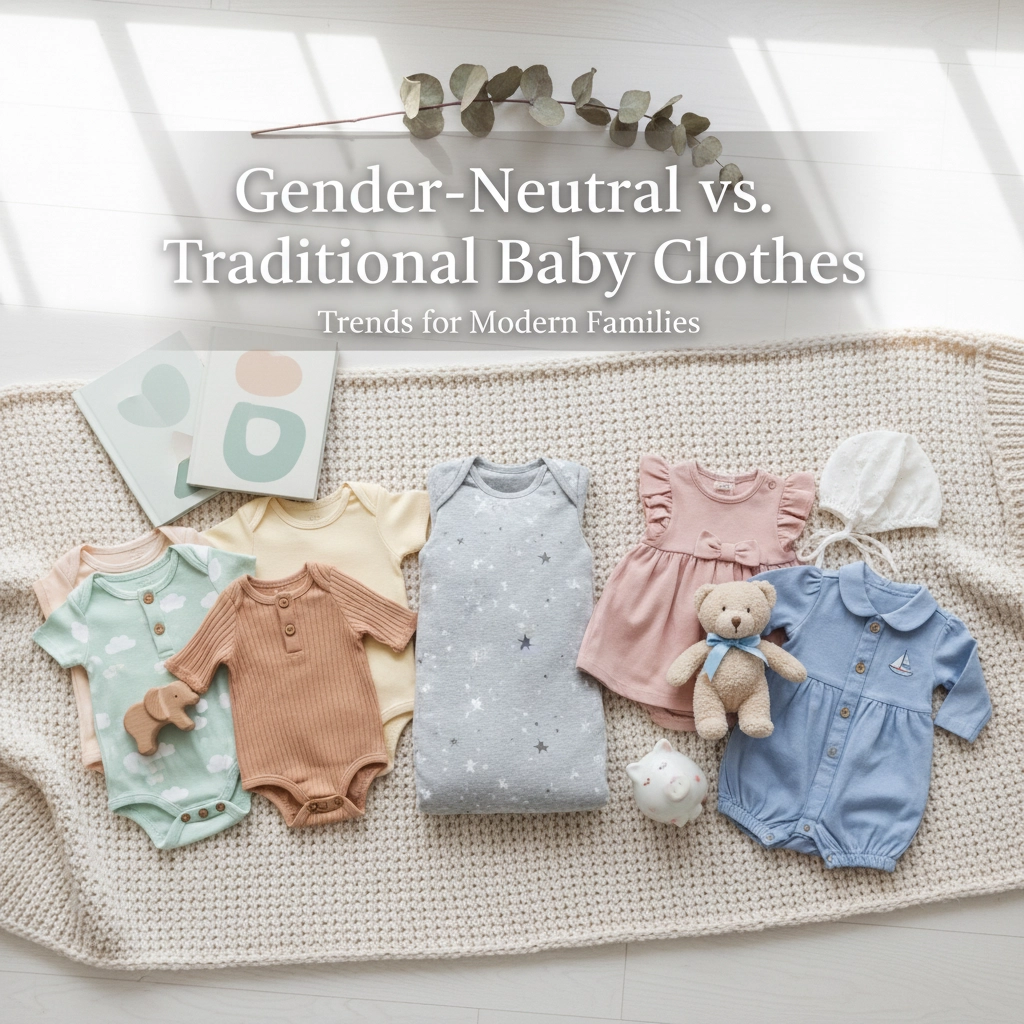 Gender-Neutral vs. Traditional Baby Clothes: Trends for Modern Families