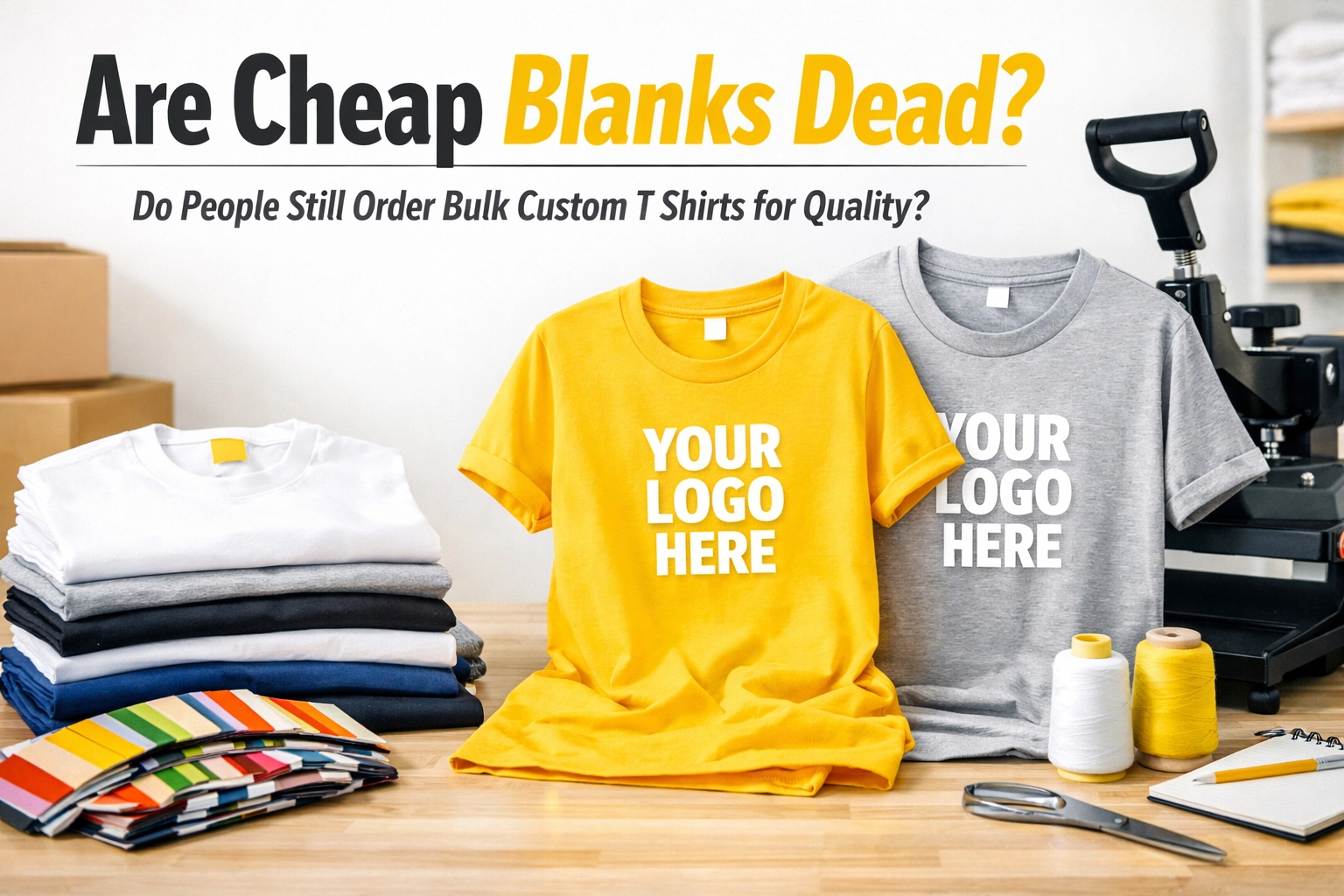 [HERO] Are Cheap Blanks Dead? Do People Still Order Bulk Custom T Shirts for Quality?