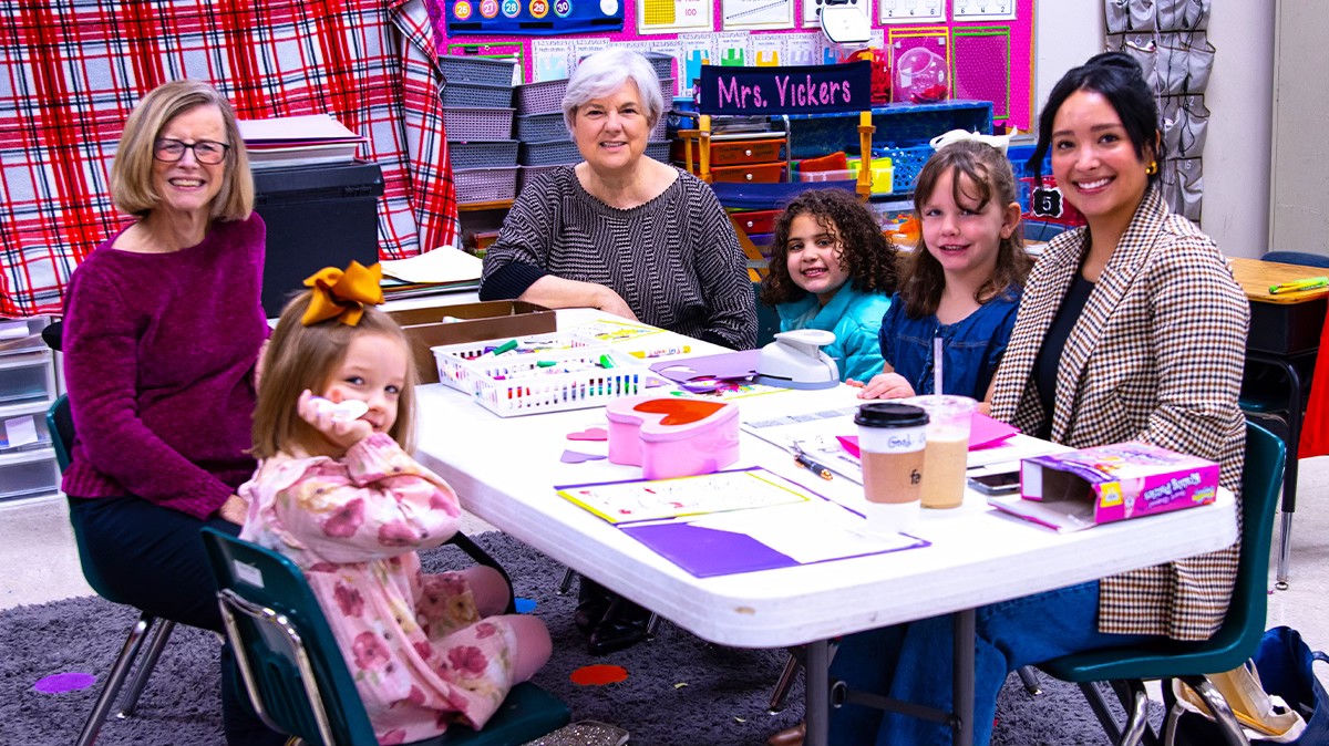 Classroom Art Activity with Mrs. Vickers