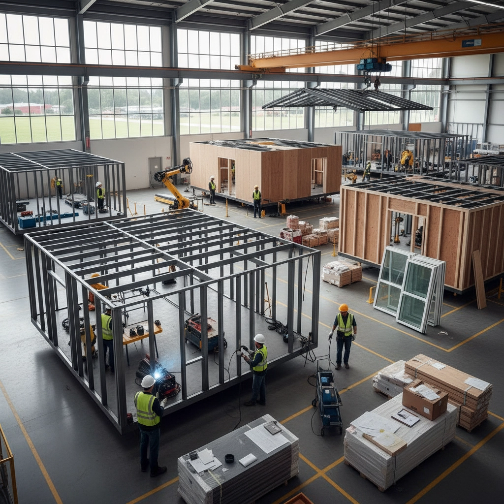 Affinal Homes model home exterior in Crosby