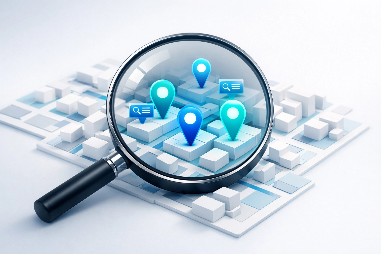 Local search results showing Saskatoon business locations and ranking factors