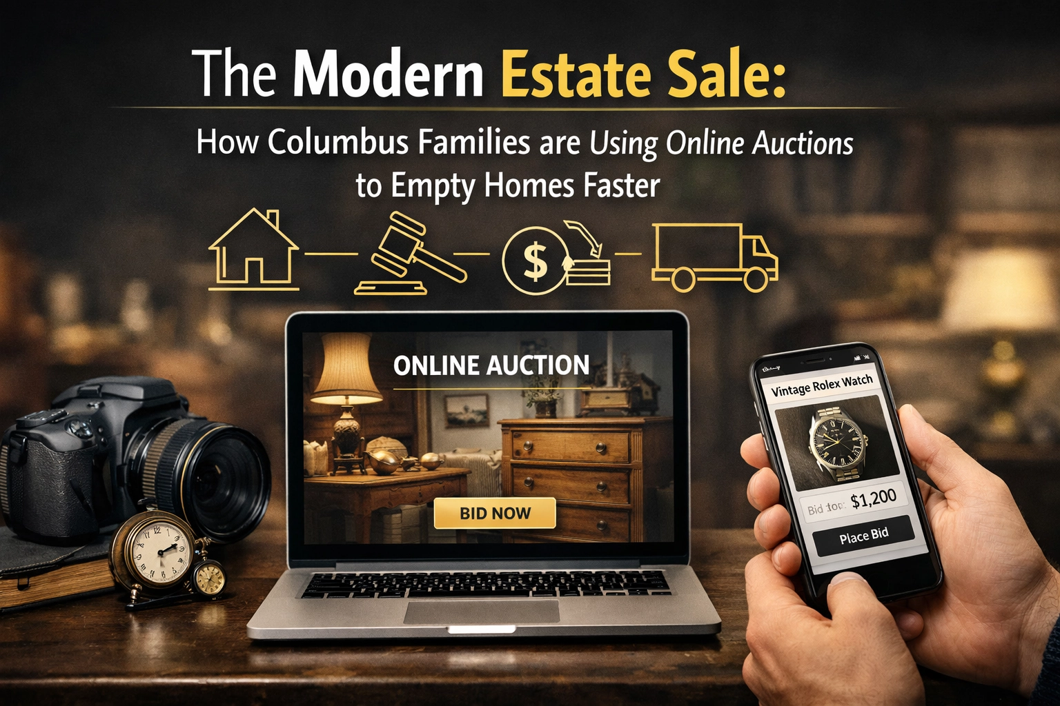 The Modern Estate Sale: How Columbus Families are Using Online Auctions to Empty Homes Faster