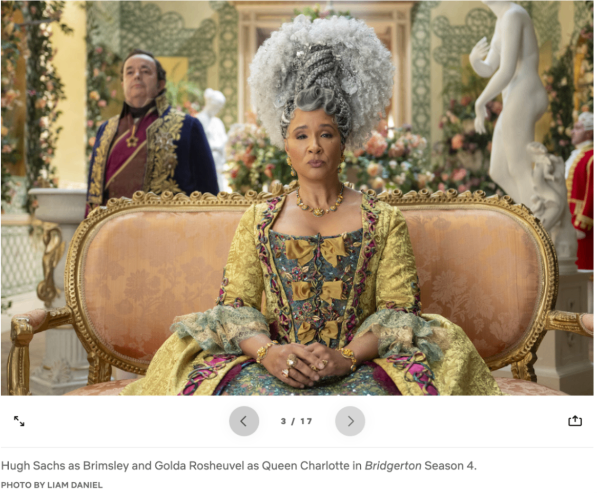 Bridgerton-inspired coaching visual: when “posh” vs “servant” is coded through sound