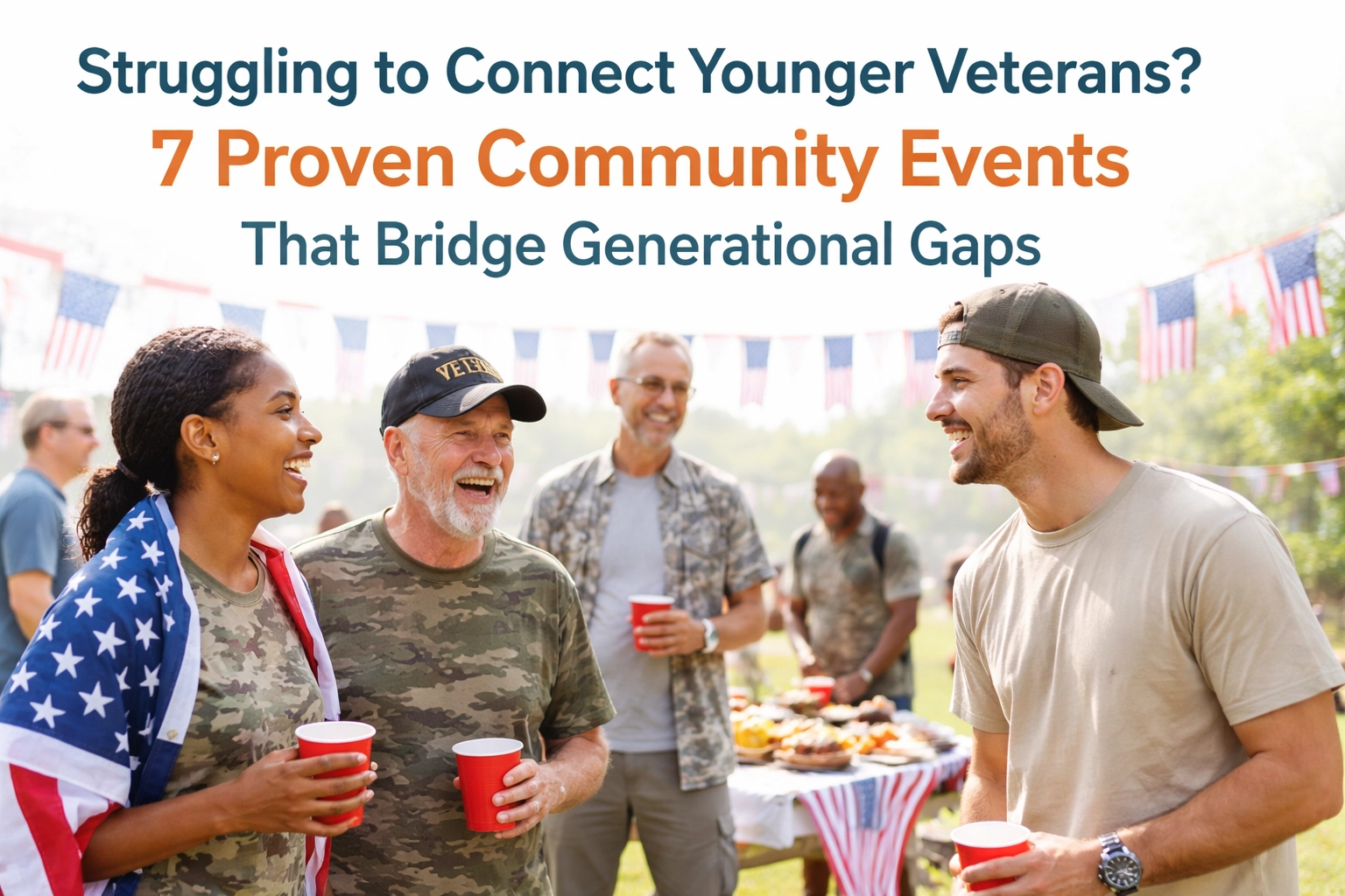 [HERO] Struggling to Connect Younger Veterans? 7 Proven Community Events That Bridge Generational Gaps