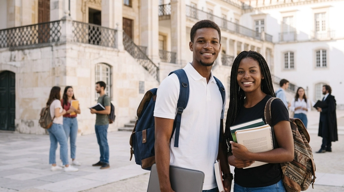 Estudantes cabo-verdianos prontos para começar o percurso académico em Portugal
