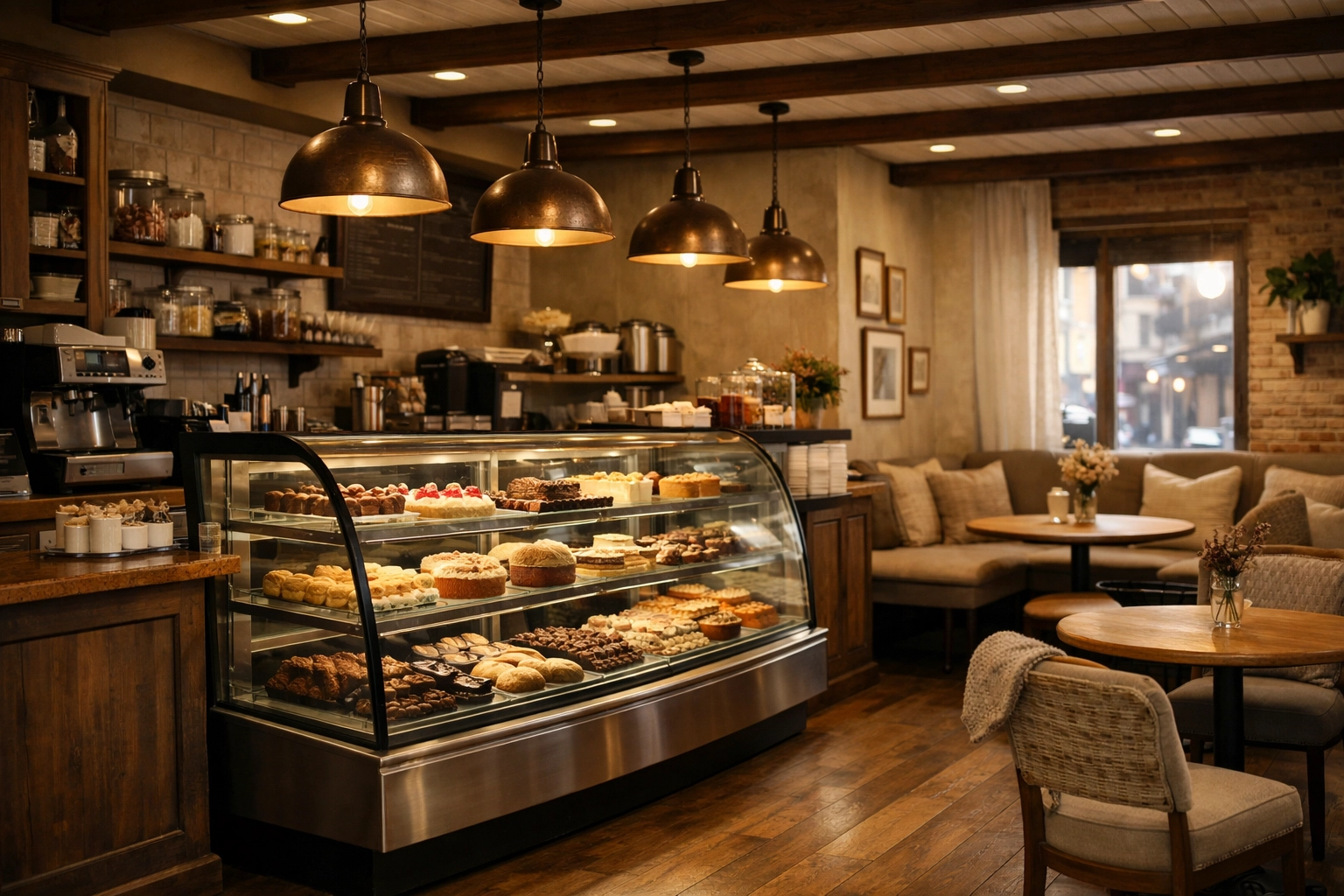 Cozy interior at Swank Desserts Summerville — Bakery Summerville SC