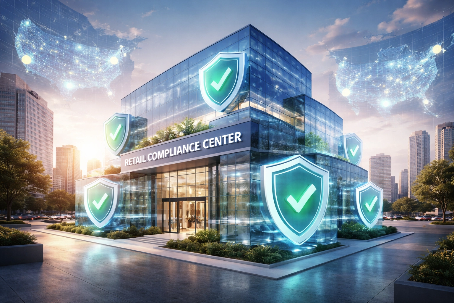 Crypto payment compliance center representing federal MSB registration and MTL licensing across the U.S.