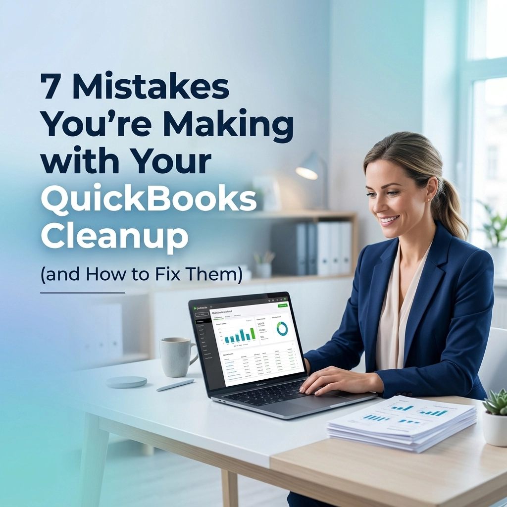 [HERO] 7 Mistakes You’re Making with Your QuickBooks Cleanup (and How to Fix Them)