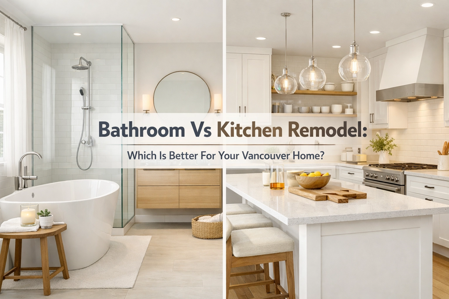 [HERO] Bathroom Vs Kitchen Remodel: Which Is Better For Your Vancouver Home?