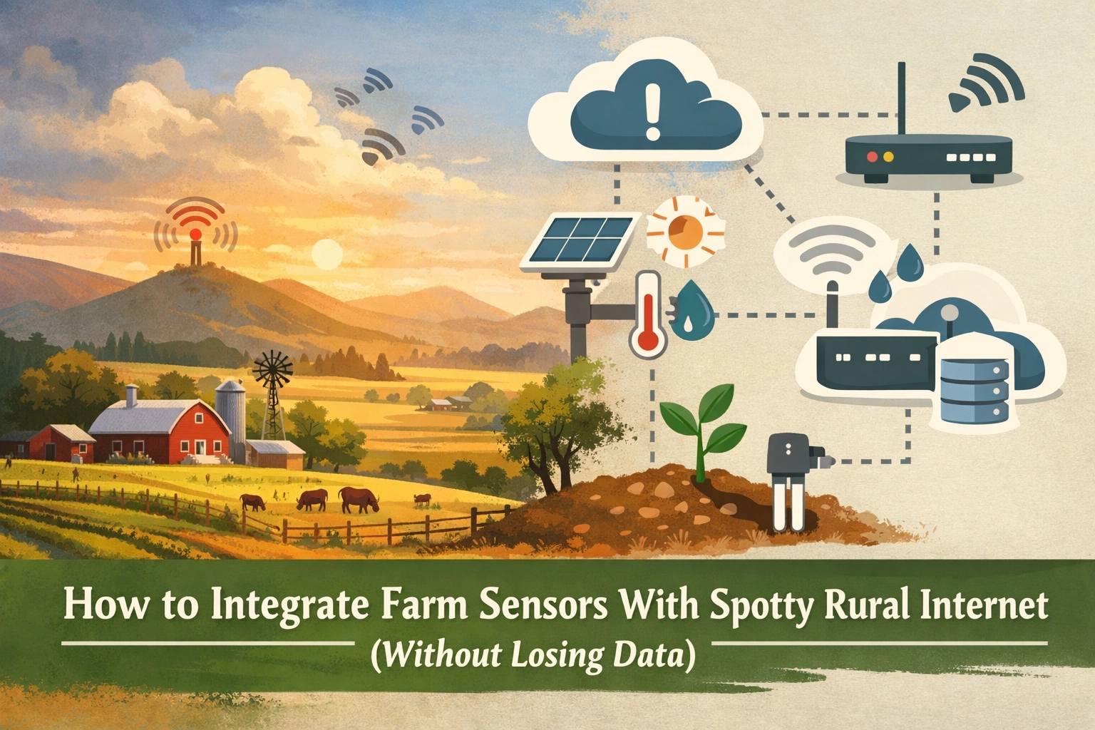 [HERO] How to Integrate Farm Sensors With Spotty Rural Internet (Without Losing Data)