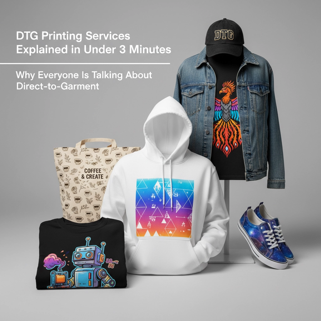 DTG Printing Services Explained in Under 3 Minutes: Why Everyone Is Talking About Direct-to-Garment