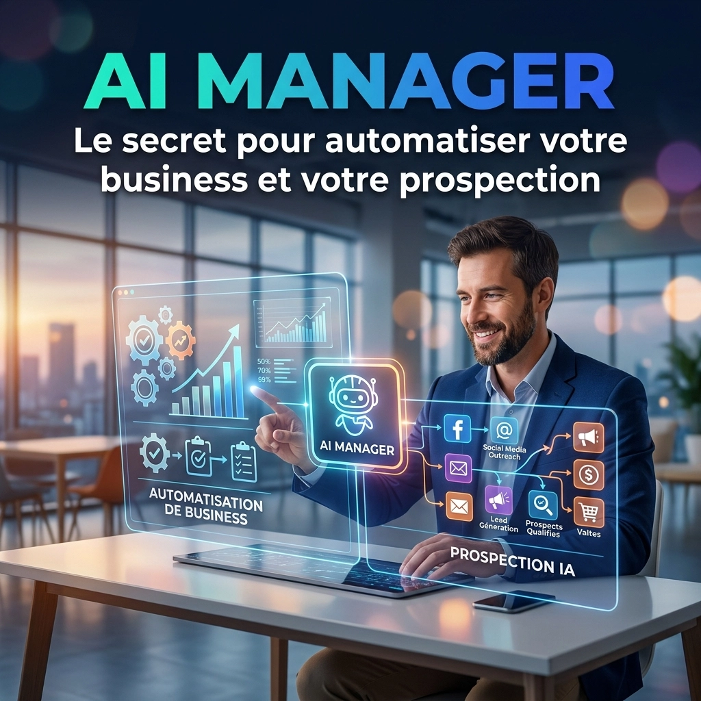 [HERO] AI MANAGER : Le secret pour automatiser votre business et votre prospection