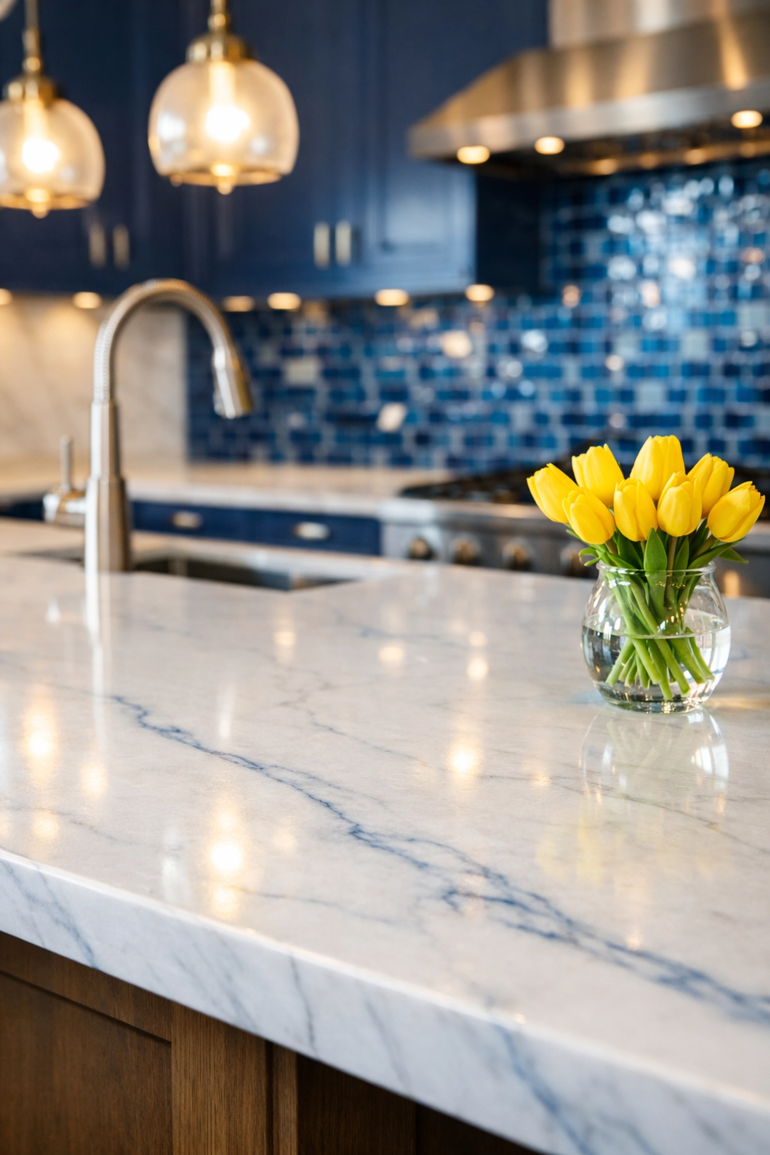 Detailed house cleaning Cambridge MA for luxury marble kitchens and modern Harvard Square homes.