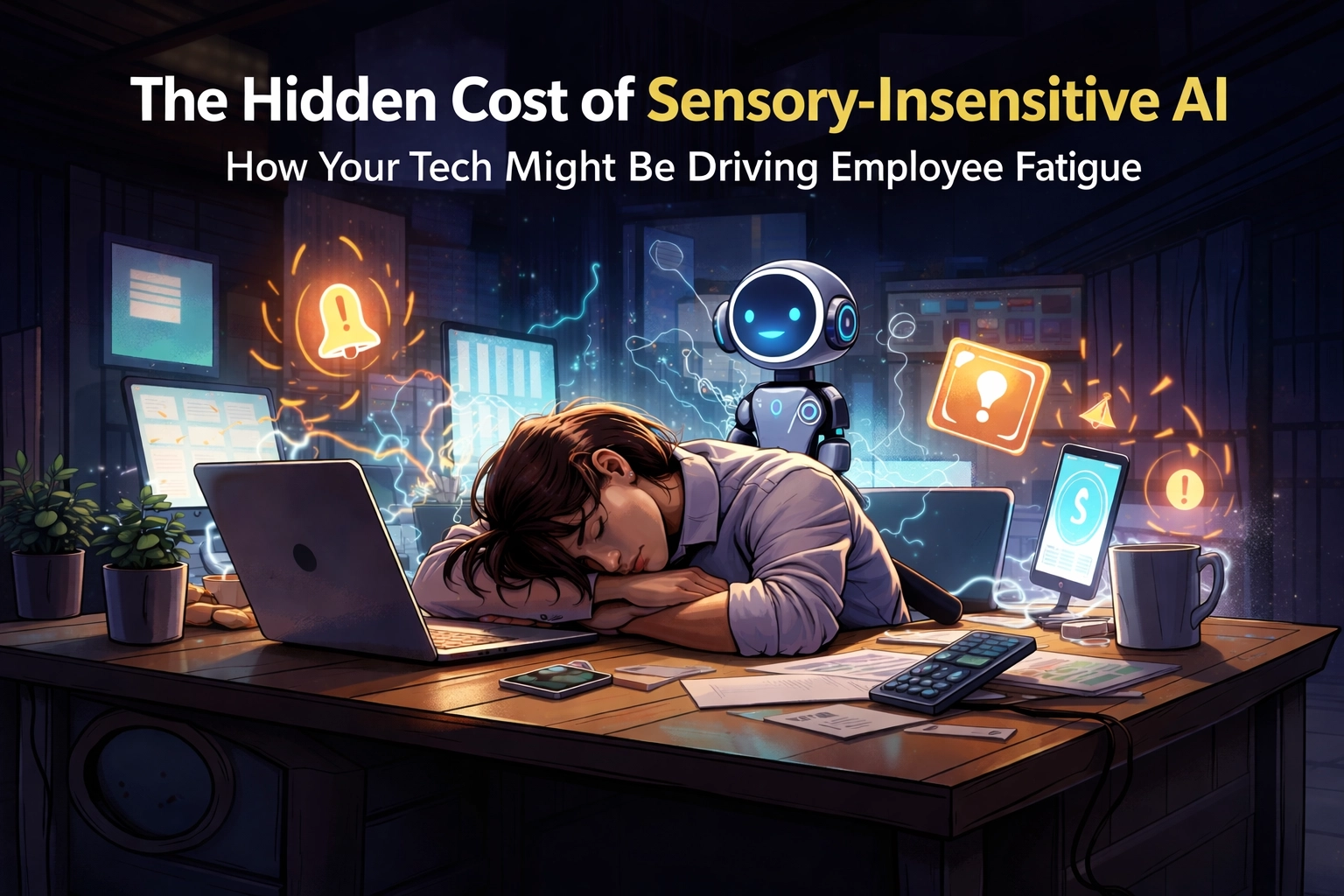 [HERO] The Hidden Cost of Sensory-Insensitive AI: How Your Tech Might Be Driving Employee Fatigue