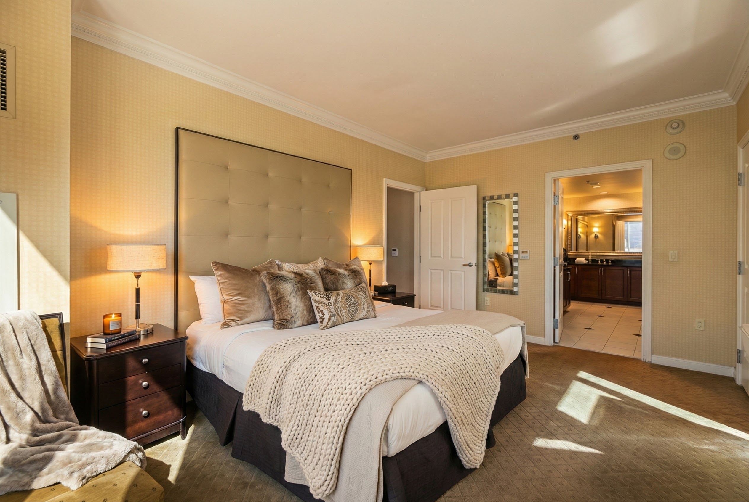 Elegant Sunlit Bedroom Suite Elegant Sunlit Bedroom Suite