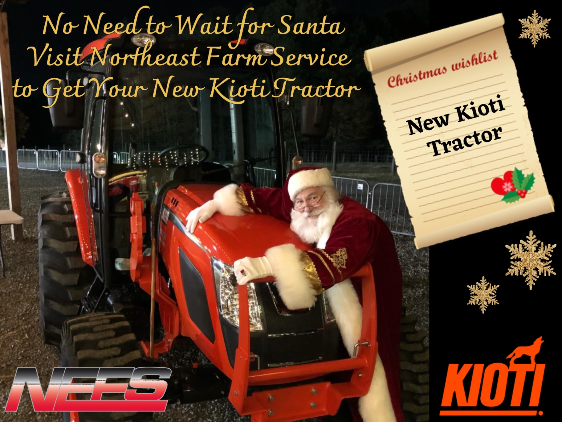 Kioti Tractor Holiday Promotion
