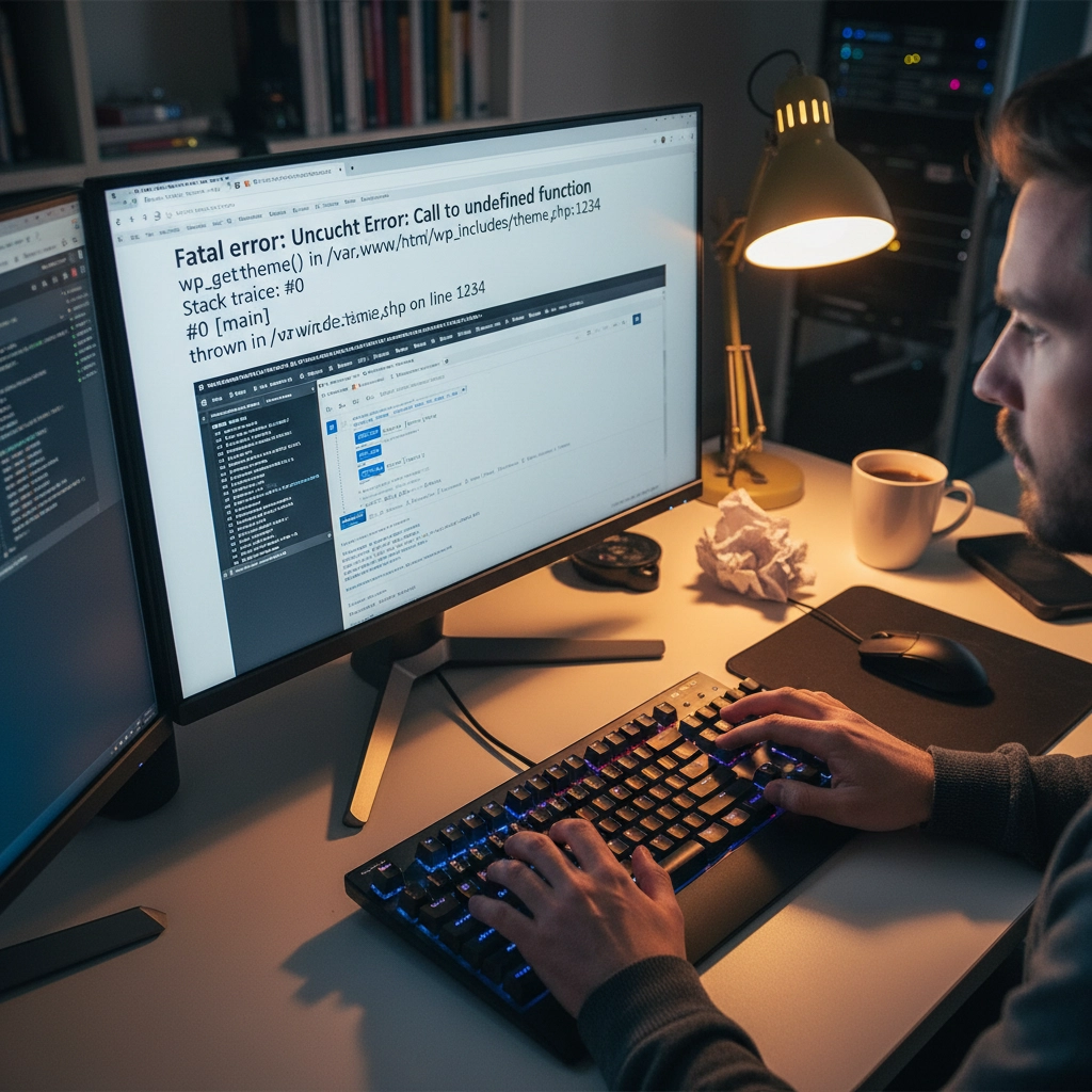 PHP Update WordPress Compatibility Issues Fix Guide PHP update breaking WordPress site with error messages and code