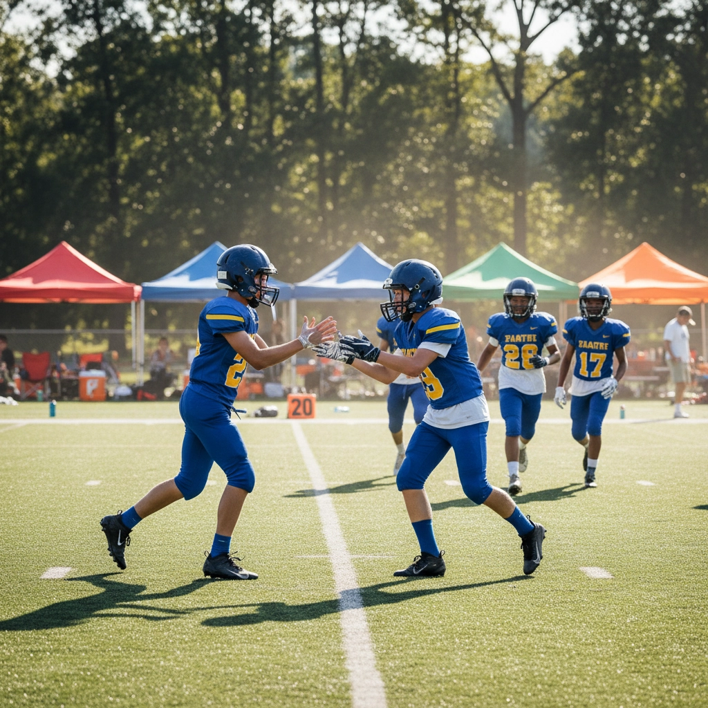 Youth 7v7 American Football - Celebration