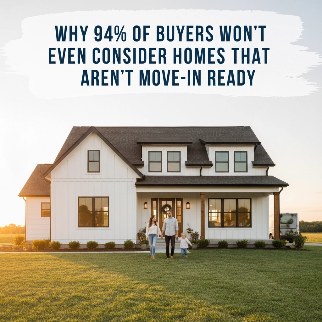 Why 94% of buyers won't even consider homes that aren't move-in ready,Nellie Elizondo