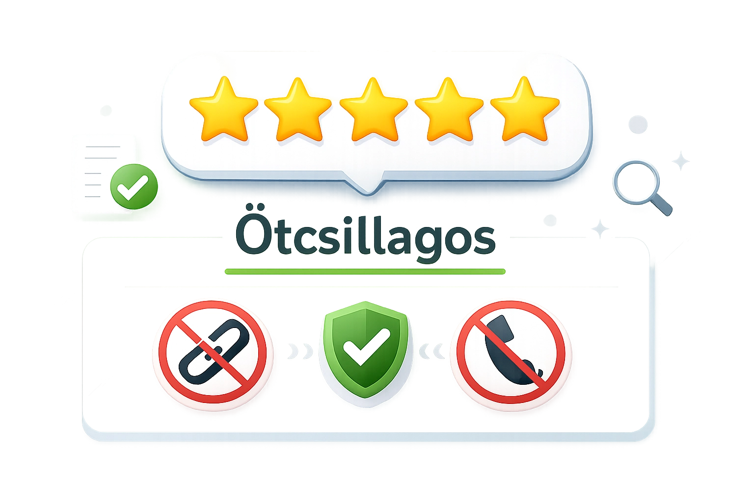 Google vélemények törlése tiltott tartalmak és linkek miatt ötcsillagos értékelésnél