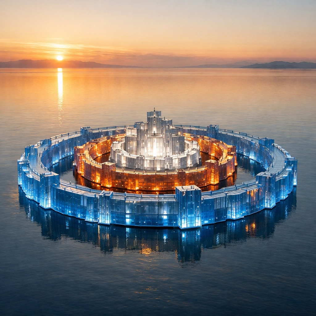 Three-layer defensive fortress representing portfolio risk mitigation strategies for volatile markets