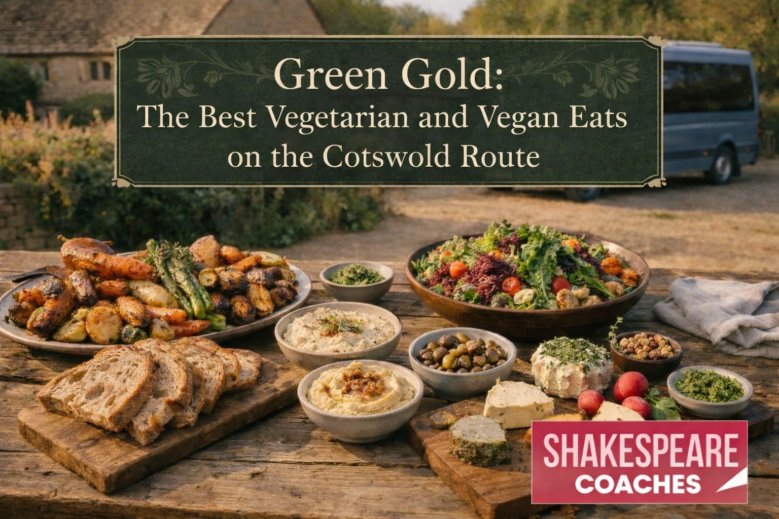Green Gold: The Best Vegetarian and Vegan Eats on the Cotswold Route