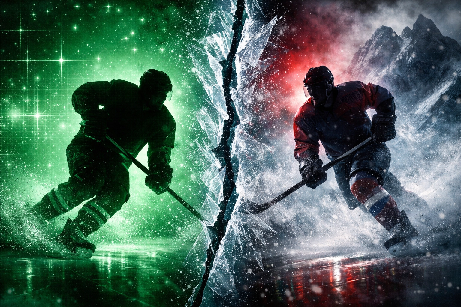 Visual comparison of Dallas Stars and Colorado Avalanche performance stats and NHL betting trends.