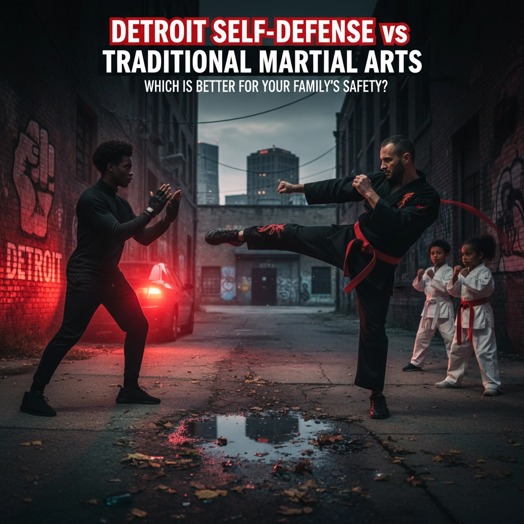 Detroit Self-Defense vs Traditional Martial Arts: Which Is Better for Your Family's Safety?
