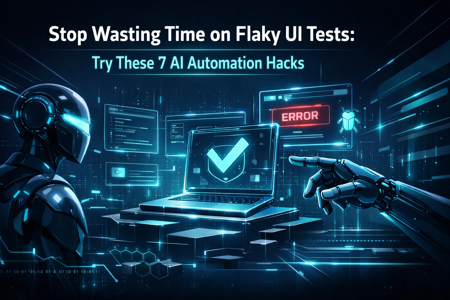 Stop Wasting Time on Flaky UI Tests: Try These 7 AI Automation Hacks