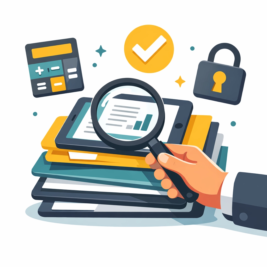 Concierge tax preparation in New Haven showing document review and secure filing protection.