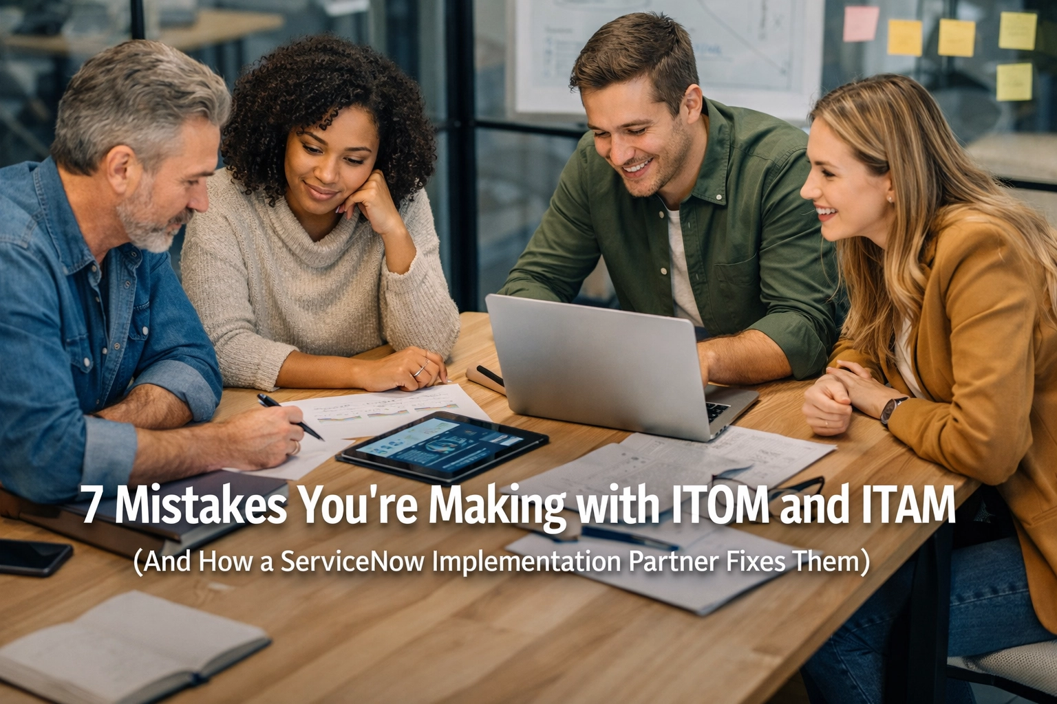 [HERO] 7 Mistakes You’re Making with ITOM and ITAM (And How a ServiceNow Implementation Partner Fixes Them)