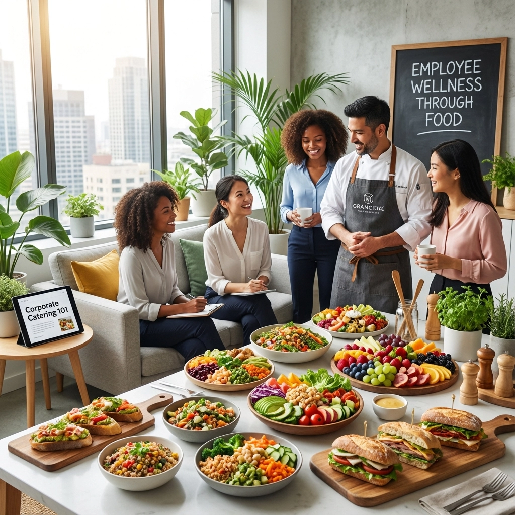 Corporate Catering 101 A Beginners Guide to Mastering Employee Wellness Through Food
